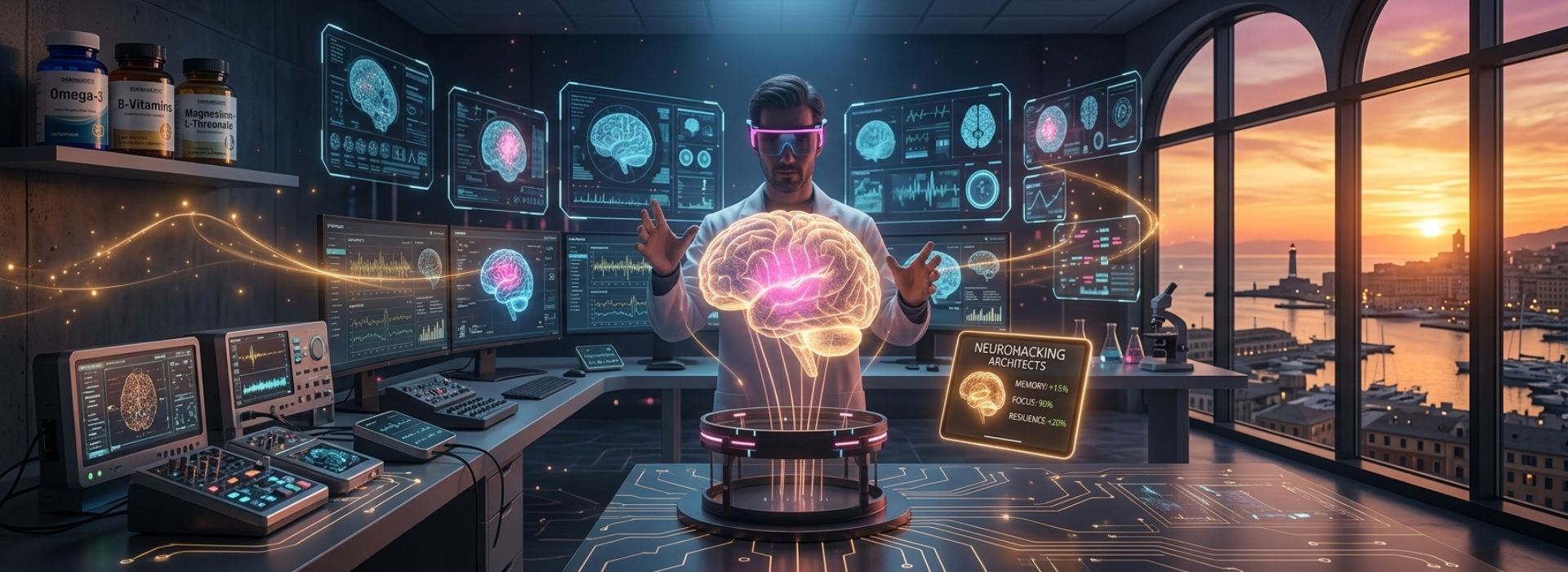 Neurohacking per potenziare il cervello e migliorare le funzioni cognitive