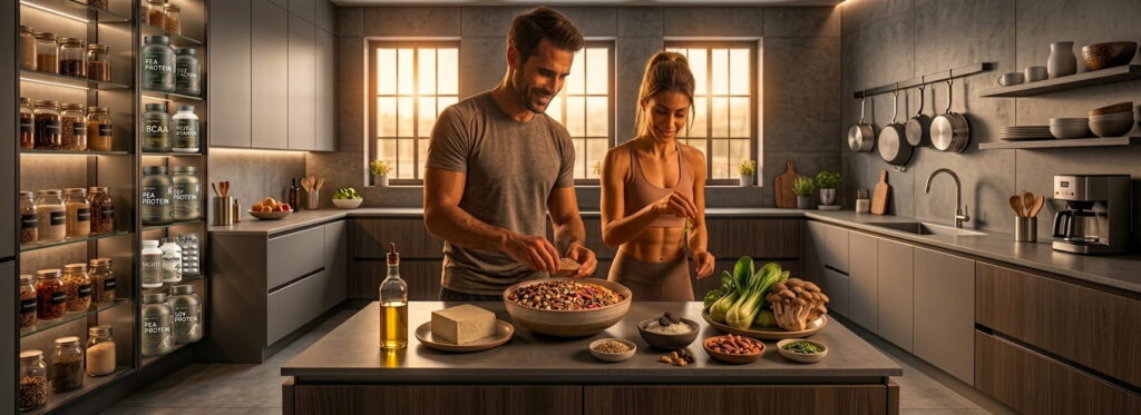 Proteine vegetali e longevità, fonti proteiche vegane per la massa muscolare